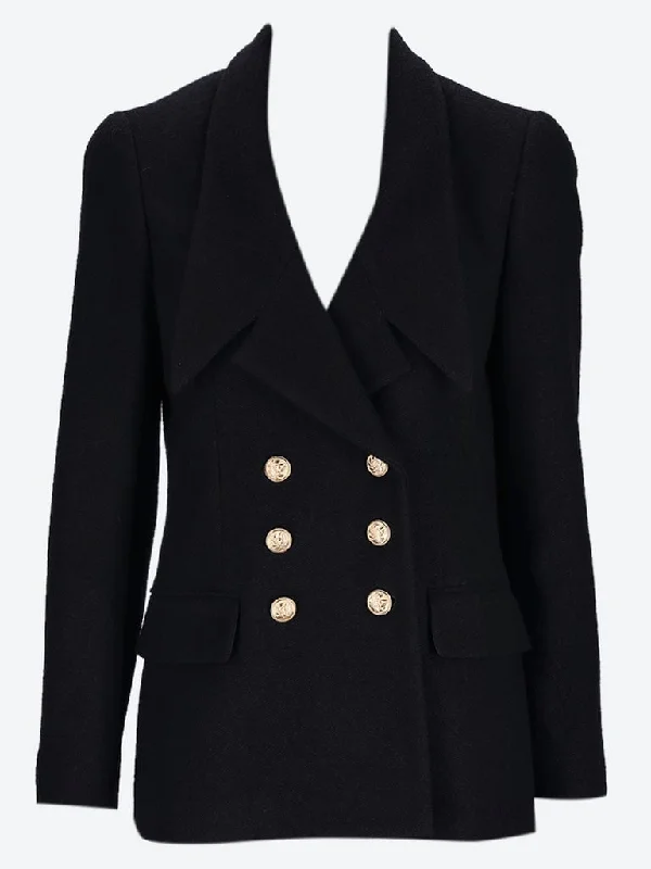 Modern Comfort Wear Double breasted blazer
