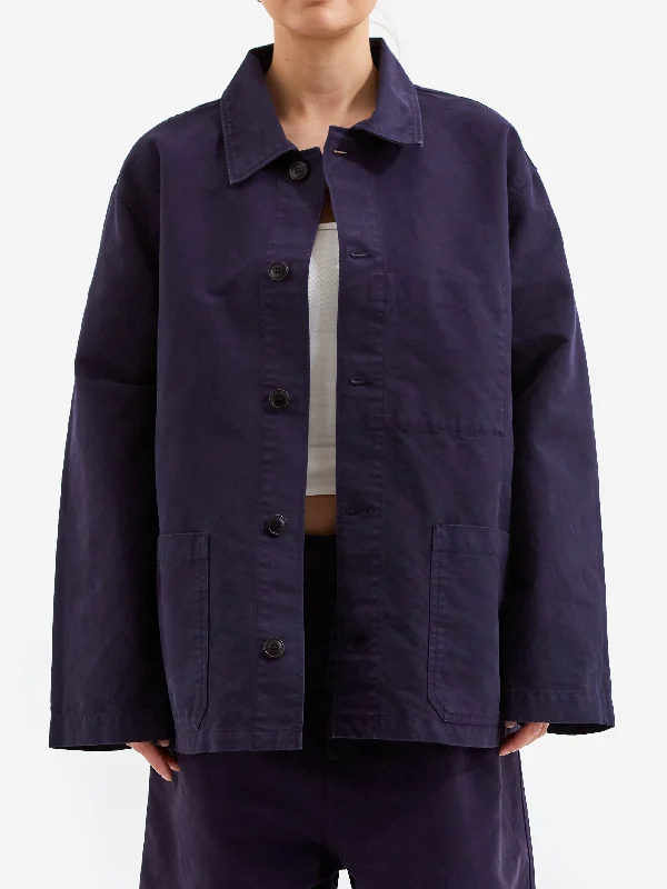 Chic Comfort Girls Of Dust Coach Jacket - Mauve