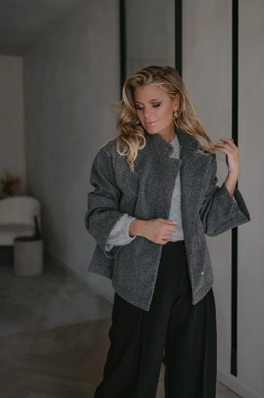 Soft Textures Imperioso jacket I Grey