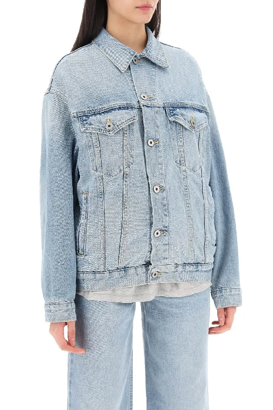 Exclusive Customization Interior Oversized Denim Jacket