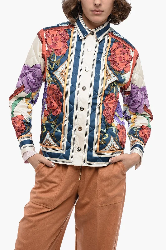 Minimal Style La Double J Patterned Quilted Edie Jacket S Standard Size