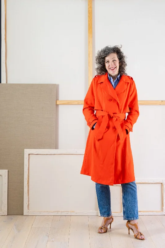 Fashionable And Versatile Liesl + Co Prado Trench Coat