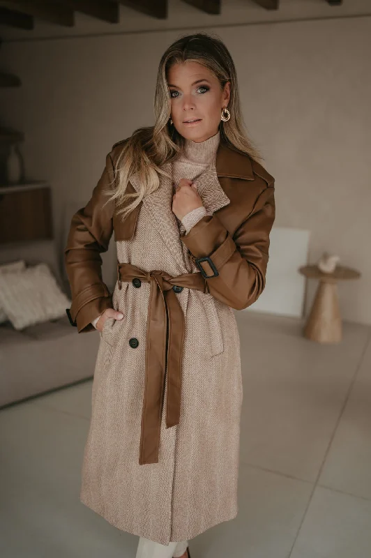Must-have For Autumn And Winter Limitata coat I Brown