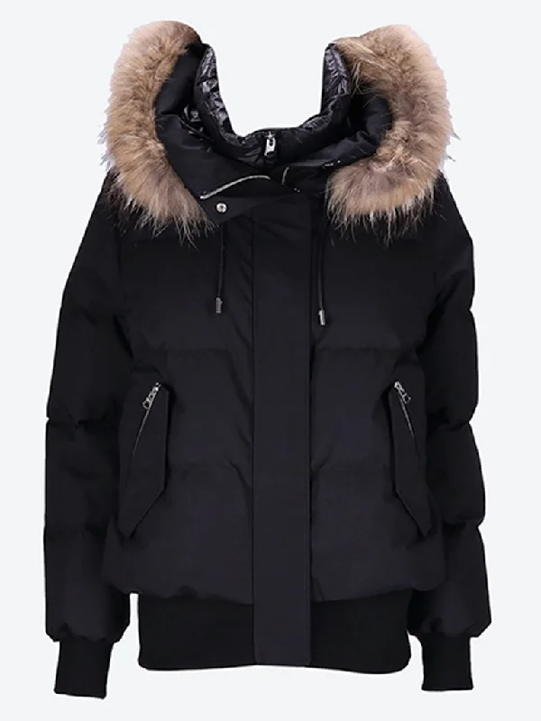 Cozy Fitting Nefi-fz hooded coat