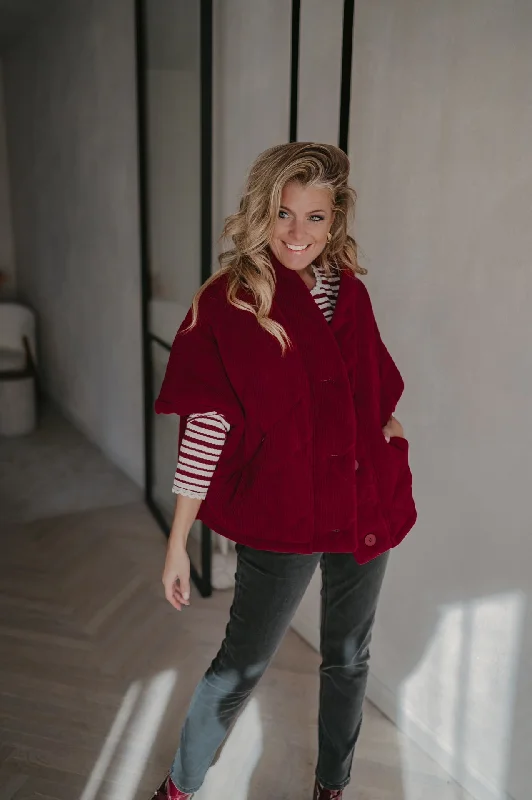 Luxe Comfort Misure jacket I Bordeaux
