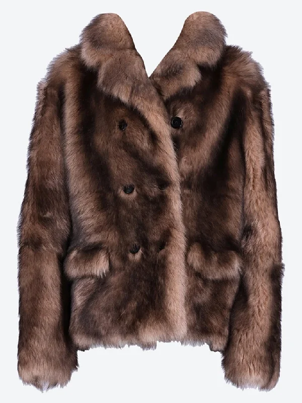 Comfortable And Versatile Fur jacket