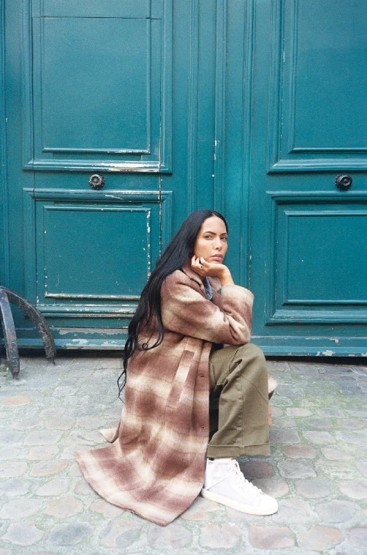 Breathable Style MMHBelieve Lana Wool Coat
