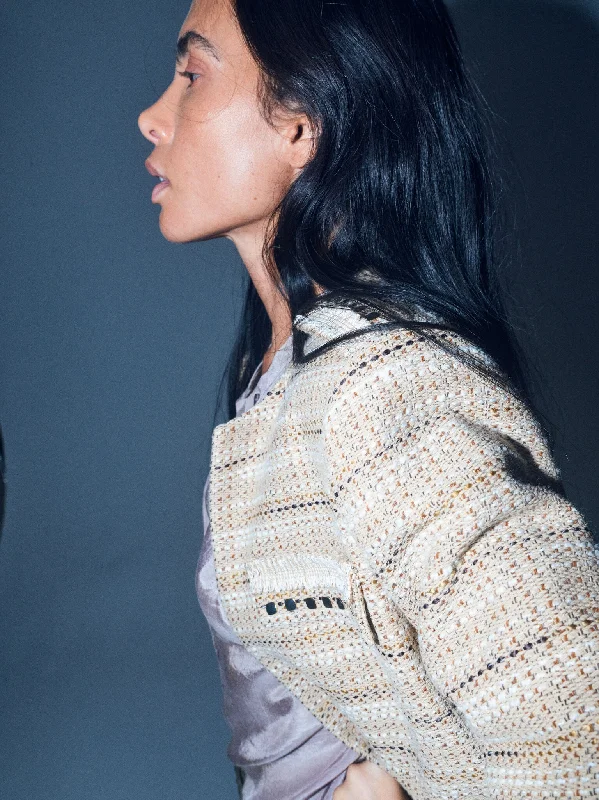 Comfortable Looks MMHKiss Boucle Jacket