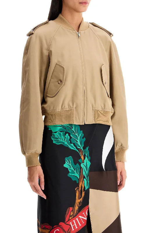 Autumn Selection Moschino Gabardine Bomber