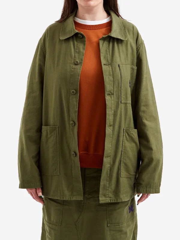 Fashion Touch Needles D.N. Coverall - Back Sateen - Olive
