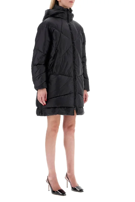 Fashionable Items Pinko Mid-Length Down Jacket With Hood