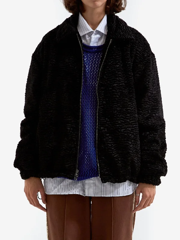 Trendy Casuals s.k. manor hill Field Jacket - Black Persia