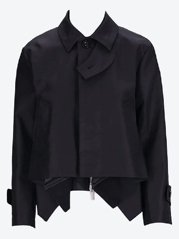 Comfy Layers Cotton Gabardine x nylon twill jacket