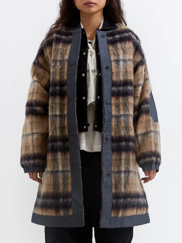Trendy Items W'menswear Rally Coat - Beige