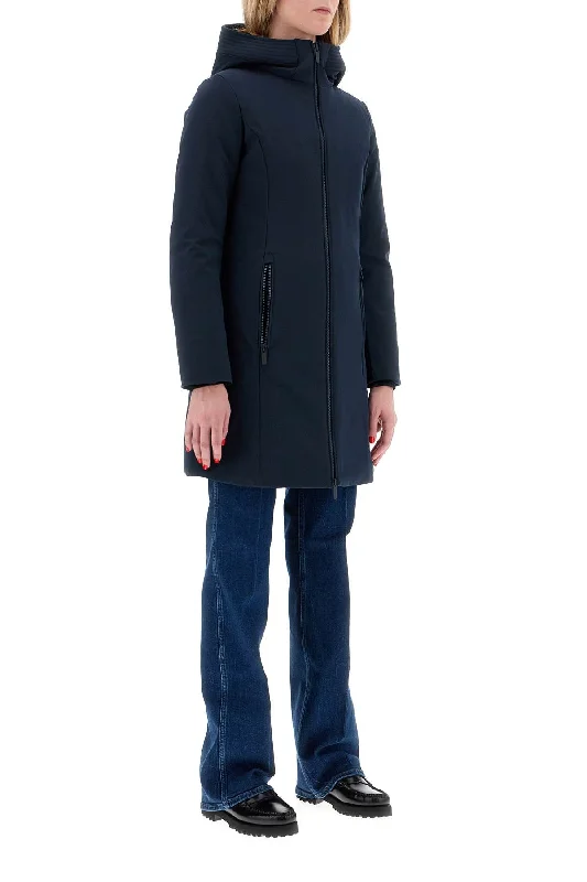 Cozy Fit Woolrich Firth Hooded Softshell Down Parka