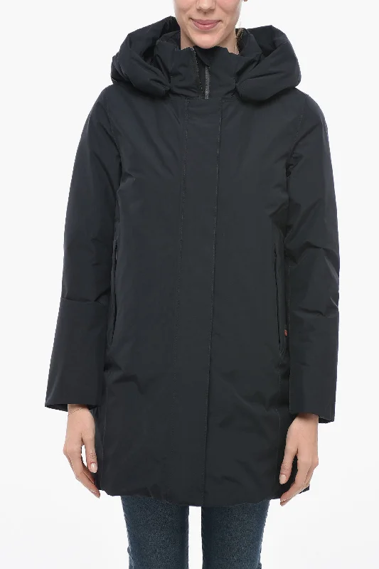 Economic Outlook Woolrich Hooded MARSHALL Gorotex Down Jacket