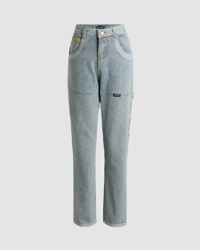 Easygoing Outfits Celestial Slouch Denim Jeans