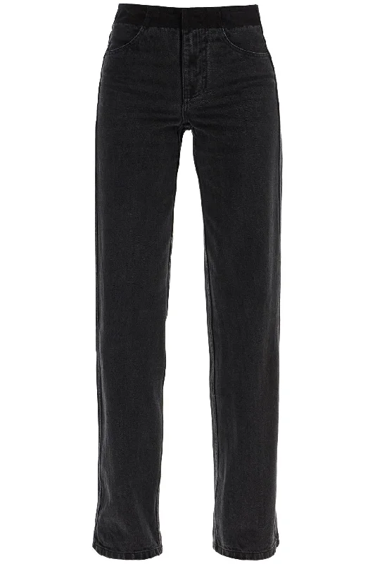 Warm Chic Christopher Esber Women's Low-Waisted Deconstructed Jeans