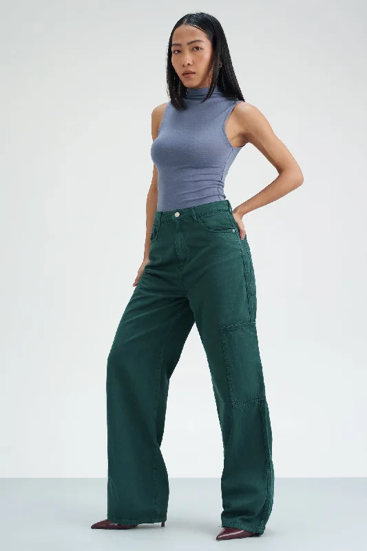 Cozy Shirts Emerald Blaze Straight Fit Jeans