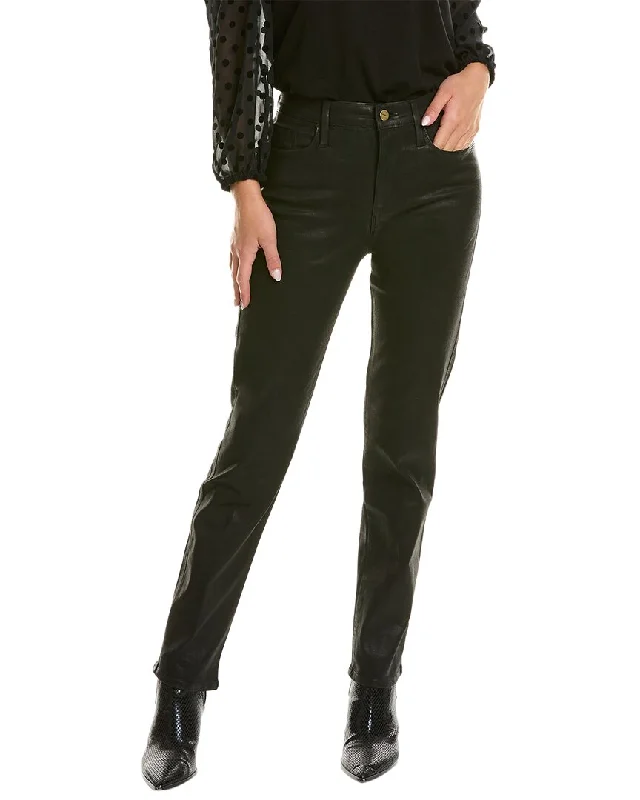 Personalized Wear FRAME Denim Le Sylvie Noir Straight Jean