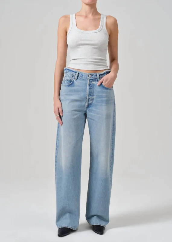 High-end Customization Gwendoline Scrunch Jean In Dakota
