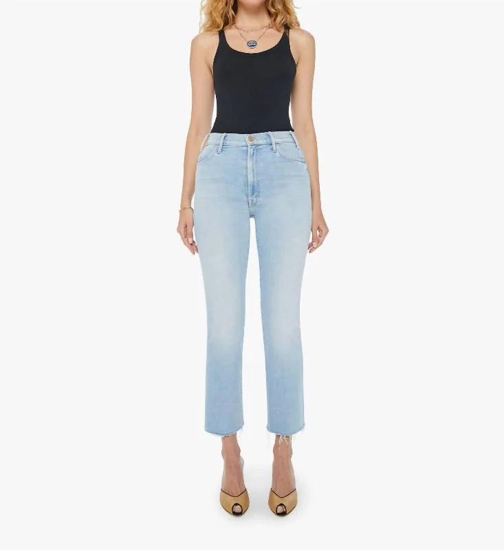 Cozy Outerwear Hustler Ankle Fray Jeans In Lost Art