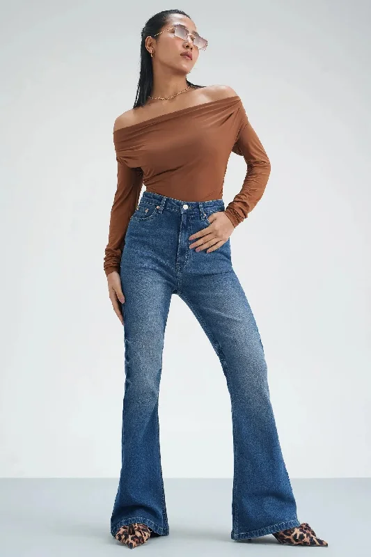 Simple Looks Indigo Inlet Bootcut Jeans