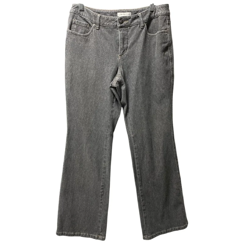 Soft Tops Jeans Boot Cut By Coldwater Creek In Grey, Size: 10