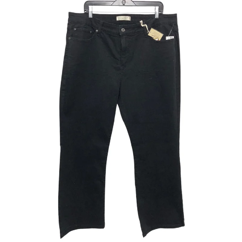 Personalized Outfit Jeans Boot Cut By Levis In Black, Size: 22