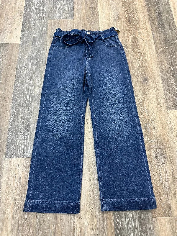 All-Day Wear Jeans Cropped By J. Crew In Blue Denim, Size: 2