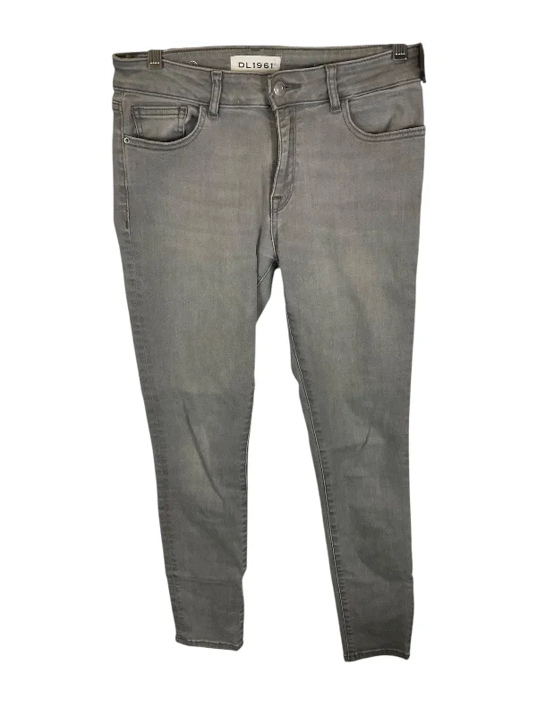 Body Design Jeans Designer By Dl1961 In Grey Denim, Size: 4