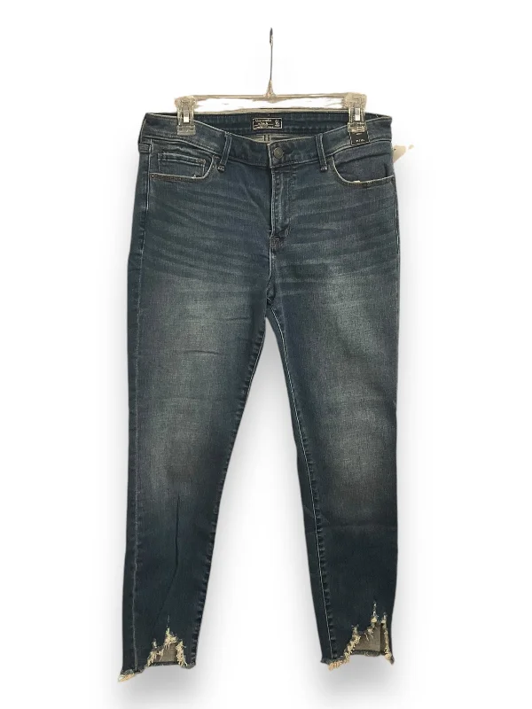 Beautiful Romance Jeans Skinny By Abercrombie And Fitch In Blue, Size: 12