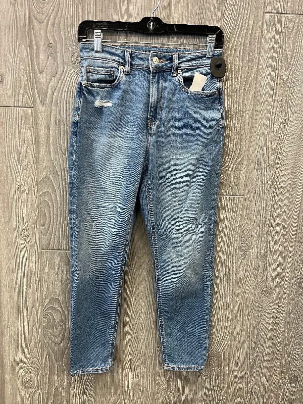 Comfortable Fitwear Jeans Skinny By American Eagle In Blue Denim, Size: 0