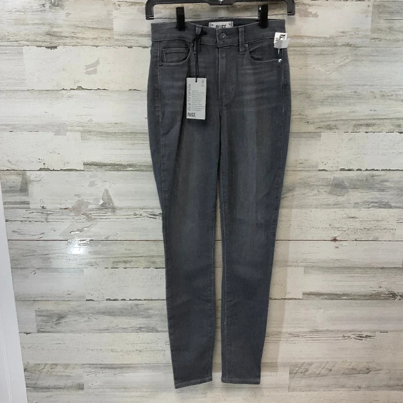 Everyday Comfort Jeans Skinny By Paige In Grey Denim, Size: 00