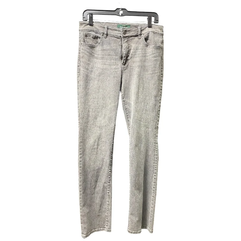 Economic Outlook Jeans Straight By Lauren By Ralph Lauren In Blue Denim, Size: 8