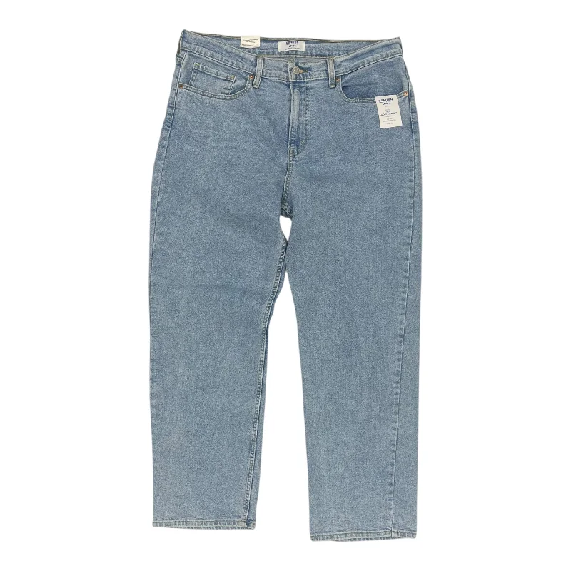 Casual Choice Jeans Straight By Levis In Blue Denim, Size:16