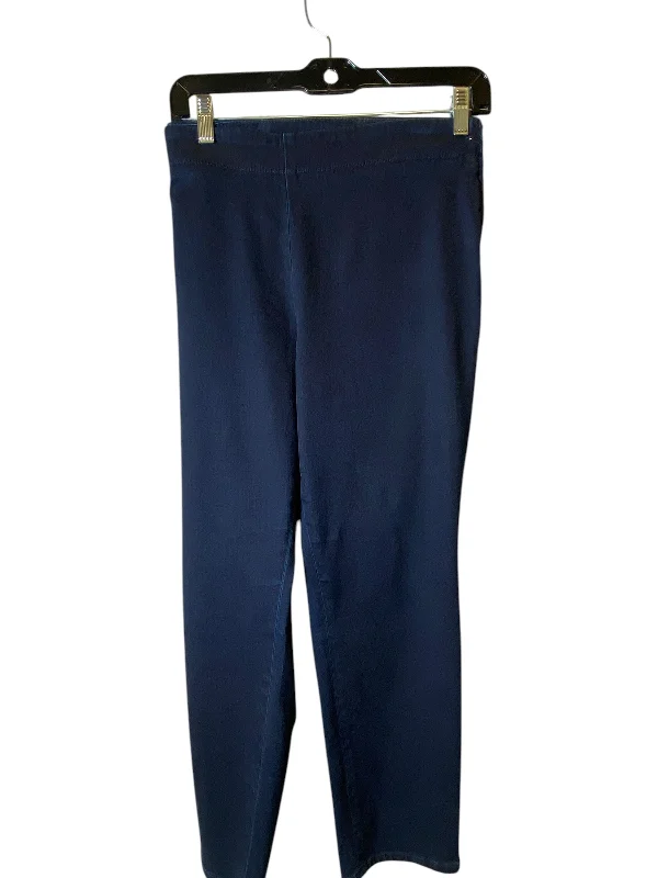 Trends Jeans Straight By Talbots In Blue Denim, Size: 14