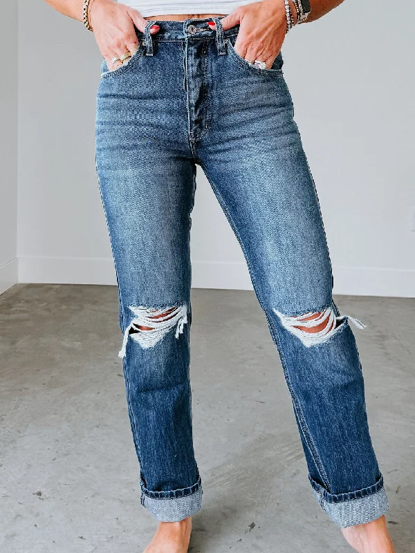 Layered Comfort Kody KanCan Boyfriend Jean