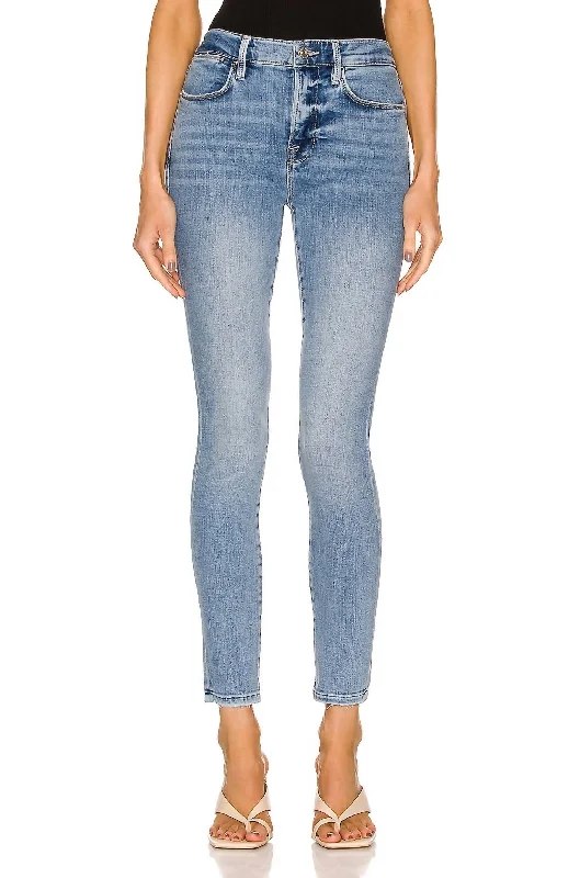 Elegant And Casual Le High Skinny Jeans In Jadite