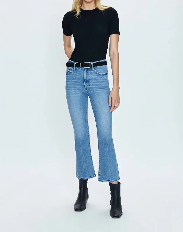 Celebrity Style Lennon High Rise Bootcut Jeans In Derby