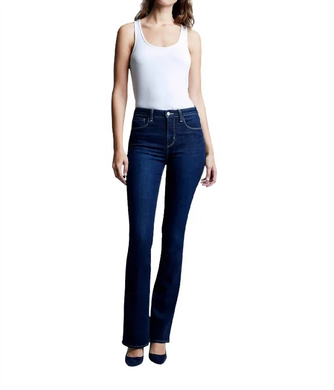 Classic Design Selma High Rise Sleek Baby Boot Jeans In Barstow