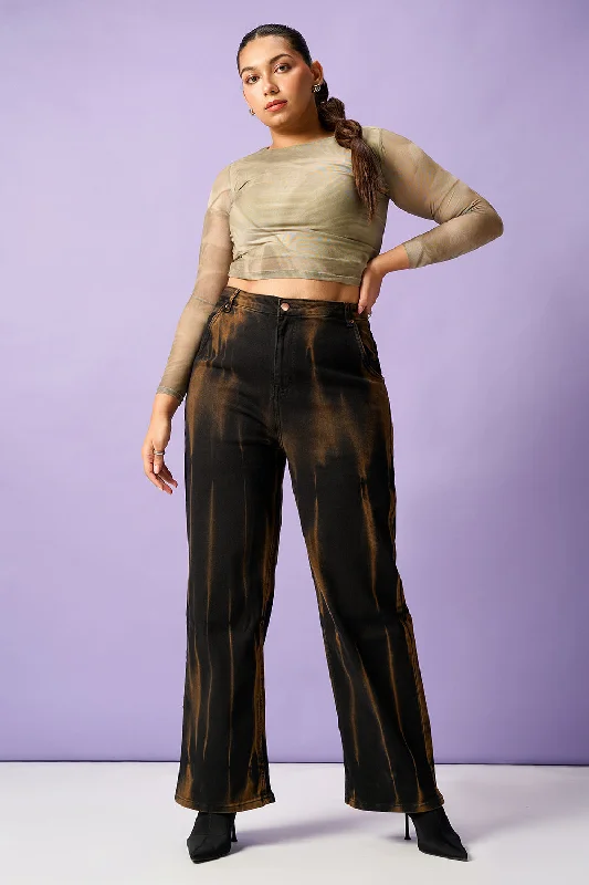 Soft Clothing Wild Brew Curve Straight Fit Jeans