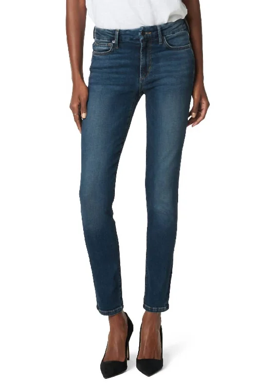 Fashion Concept Women's Flawless High Rise Ankle Skinny Jean In Blue