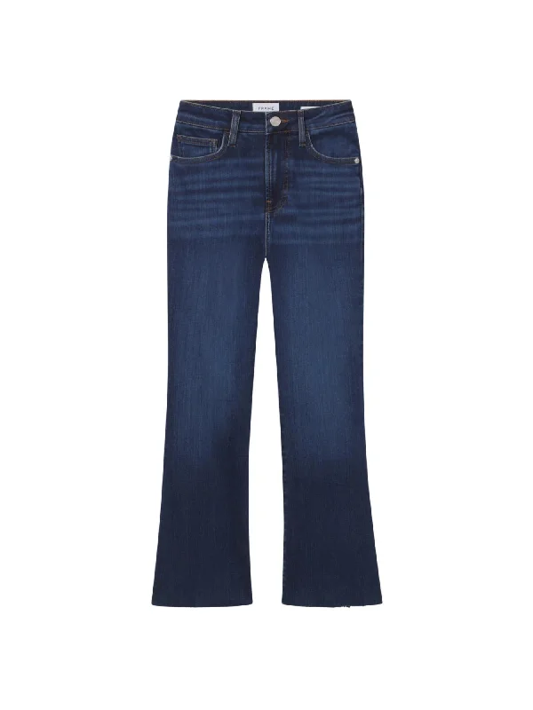 Unique Fashion Women's Le Crop Mini Boot Jeans In Lupine
