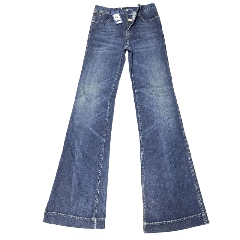 Lazy Home Women's Proprietor High Rise Flare Jean In Blue