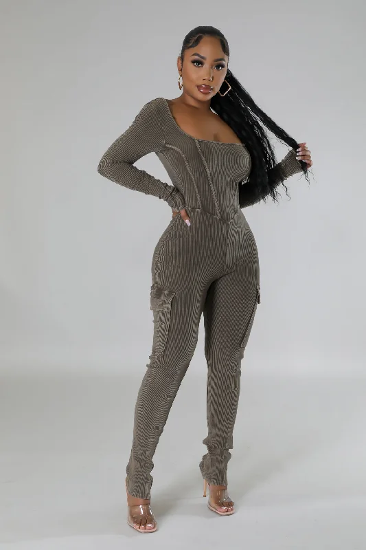 Lace Design Jodene Jumpsuit
