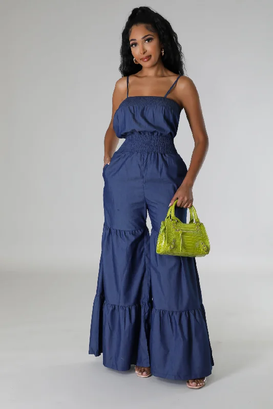 College Style Classic Vibe Jumpsuit