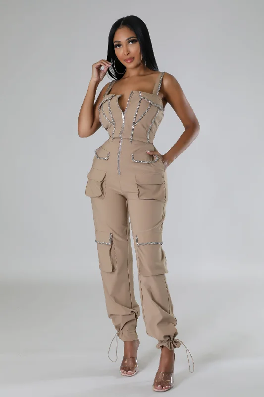 Knitted Design Autumn Romance Jumpsuit