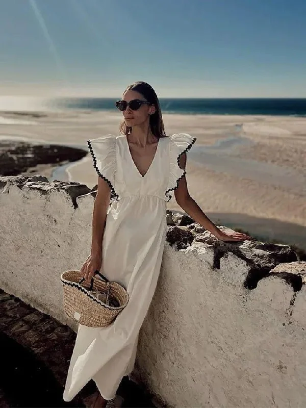 Classic Series Austin Holiday Statement Maxi Dress