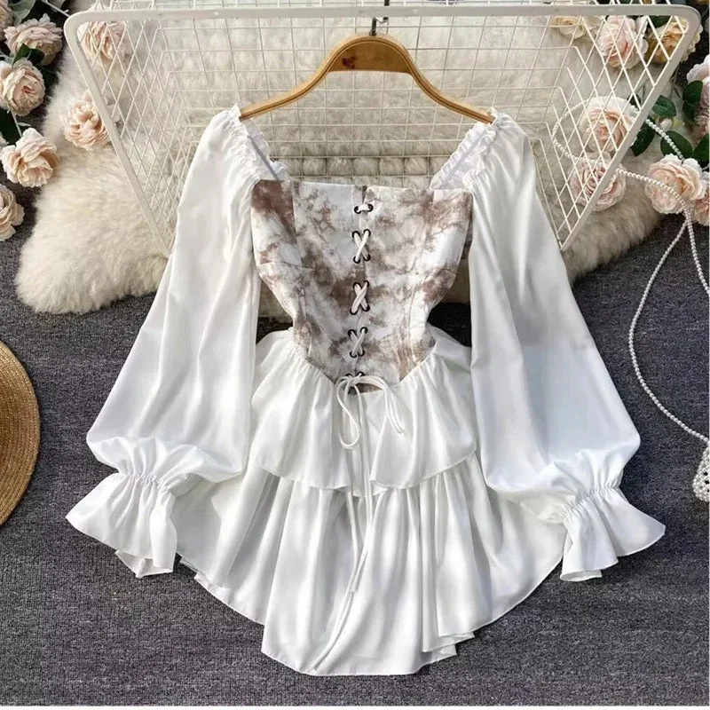 Exquisite Tailoring Beemer Statement Laceup Dress
